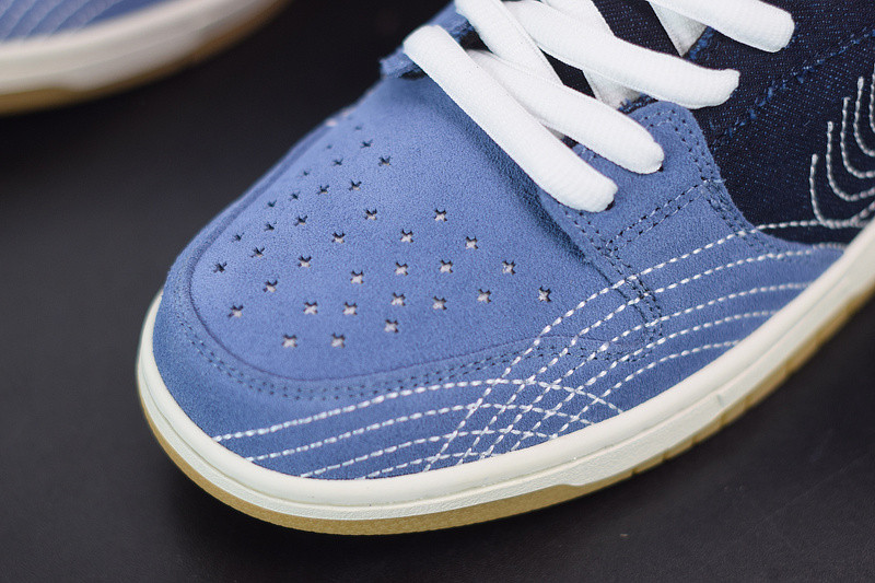 nike dunk low denim sashiko cv0316-400