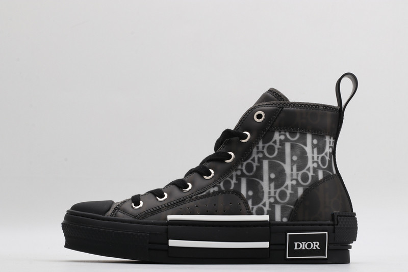 dio* x kaws b23 high-top sneakers in oblique 1012