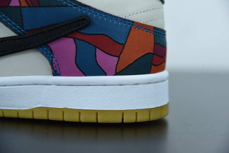 parra x nike sb dunk low pro sb abstract art