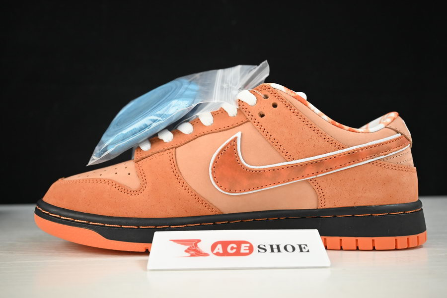 concepts x nike sb dunk low "orange lobster" fd8776-800