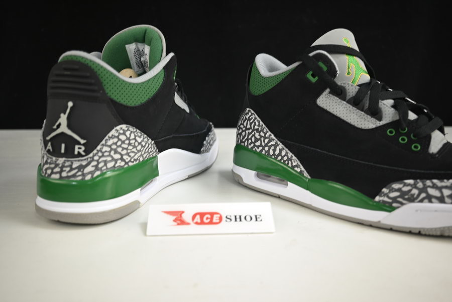 air jordan 3 retro ‘pine green’ ct8532-030