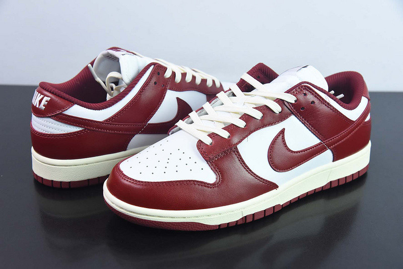 nike dunk low prm vintage team red (women
