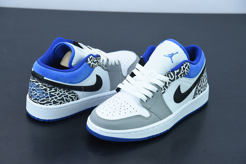 air jordan 1 low “true blue” dm1199-140