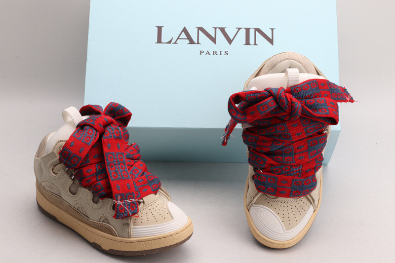 lanvin curb sneaker