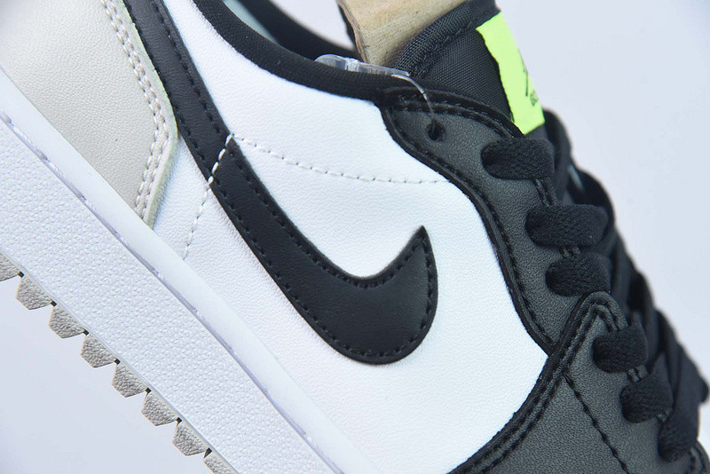 air jordan 1 low golf "black/white/volt" dd9315-108