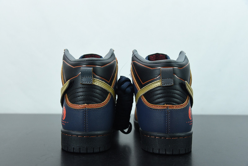 gundam x dunk high “banshee” dh7717-400