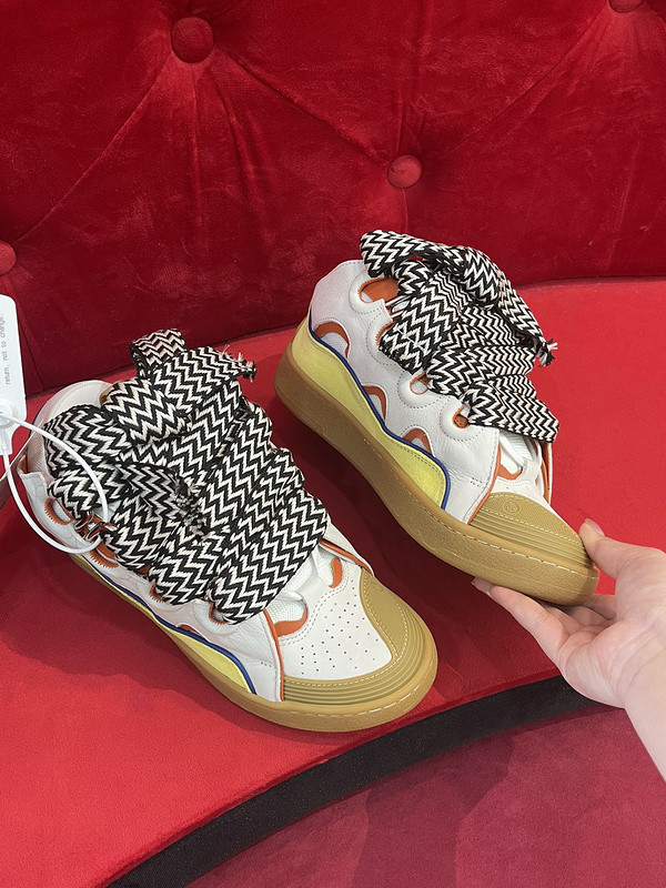 lanvin curb sneaker