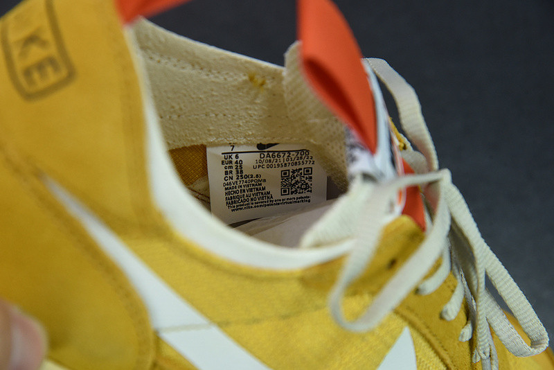 tom sachs x nikecraft general purpose shoe in yellow da6672-700