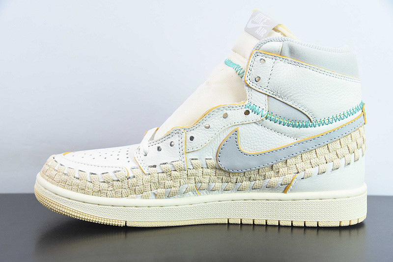 union x air jordan 1 high og woven fd2565-100