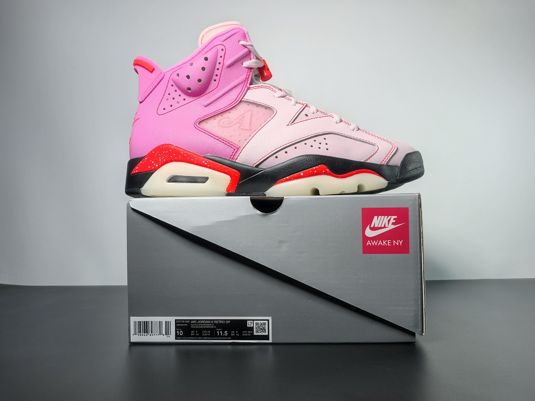 AWAKE NY x Air Jordan 6 "Playful Pink" IQ5706-600