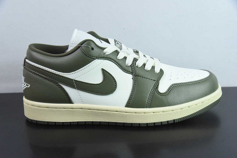 Air Jordan 1 Low ''Medium Olive'' DC0774-122