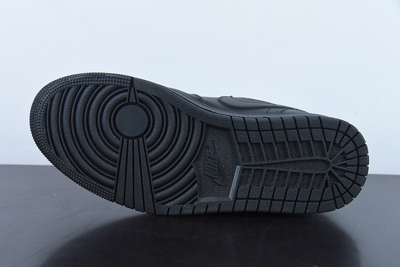 air jordan 1 low triple black (2022) 553558-093