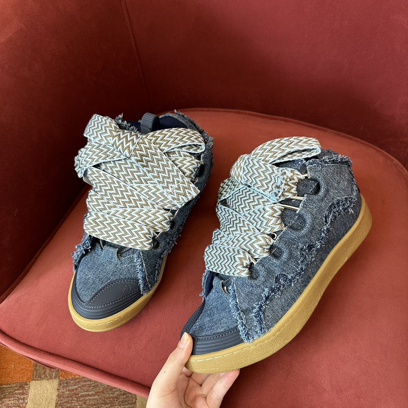 lanvin curb sneaker