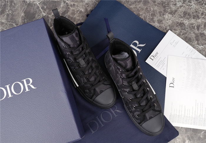 dio* b23 oblique high-top sneaker