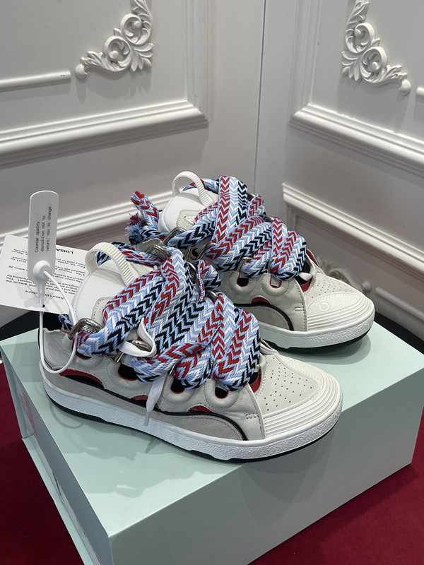 lanvin curb sneaker