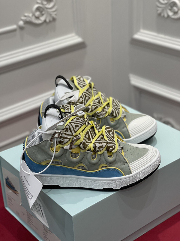 lanvin curb sneaker