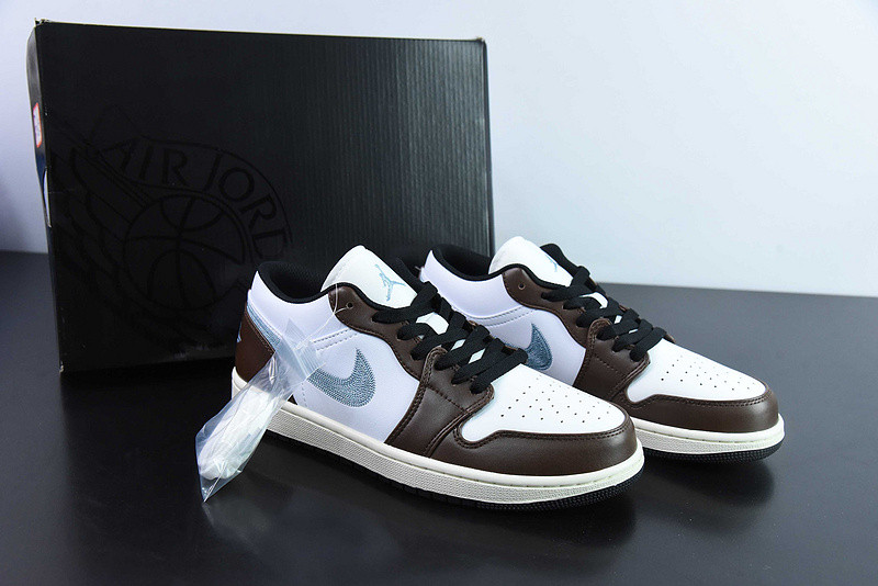 air jordan 1 low se "white/sail/blue" fq7832-142