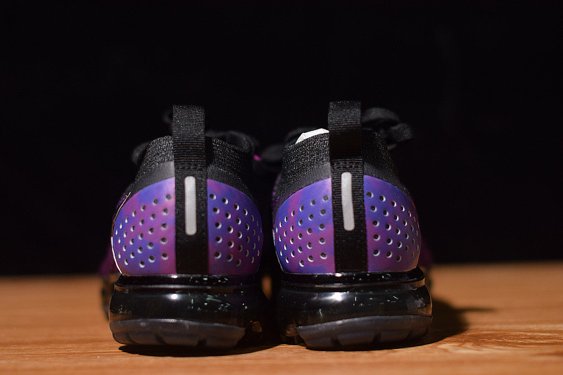 nike air vapormax flyknit 2.0 black purple 942843-013