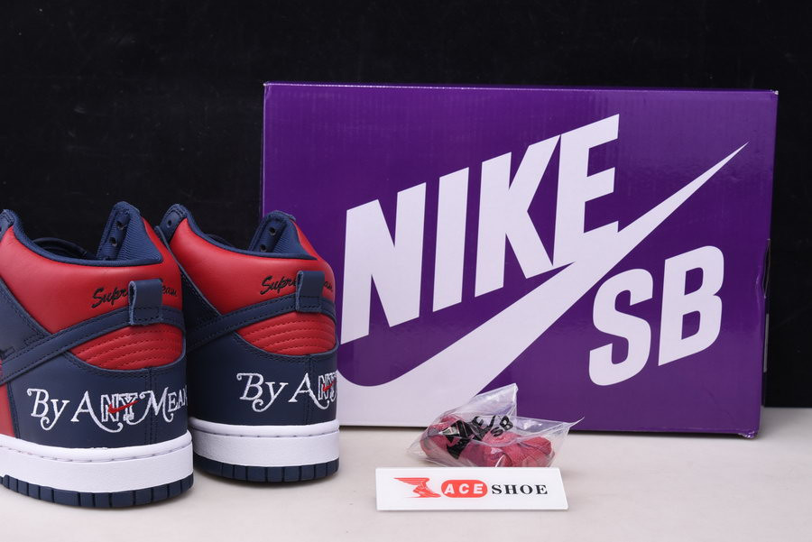 nike dunk high spme by any means navy dn3741-600