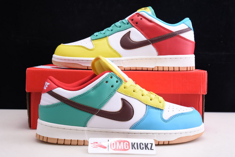 nike dunk low free 99 white dh0952-100