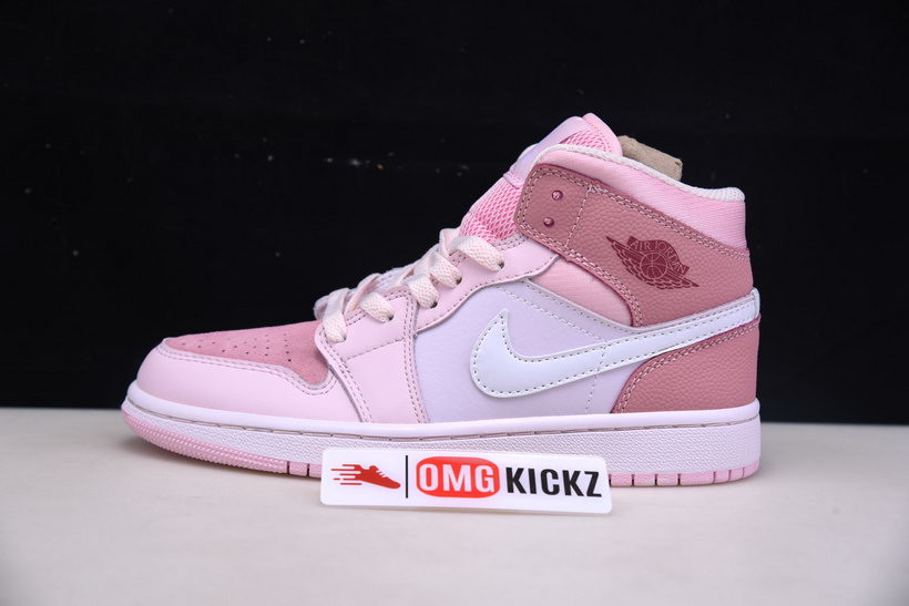air jordan 1 mid air “digital pink” cw5379-600