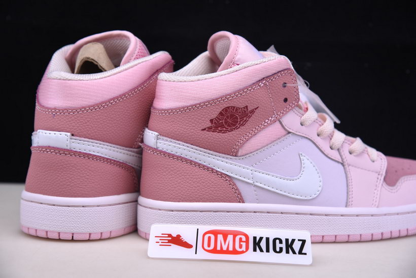 air jordan 1 mid air “digital pink” cw5379-600